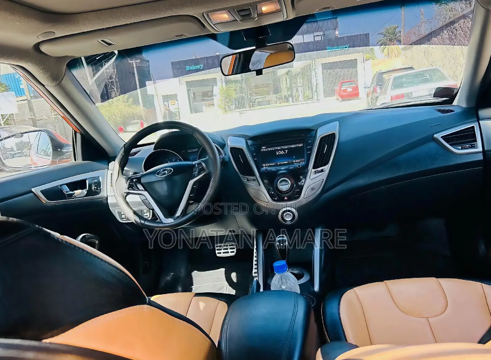 Hyundai Veloster Automatic 2012 Orange