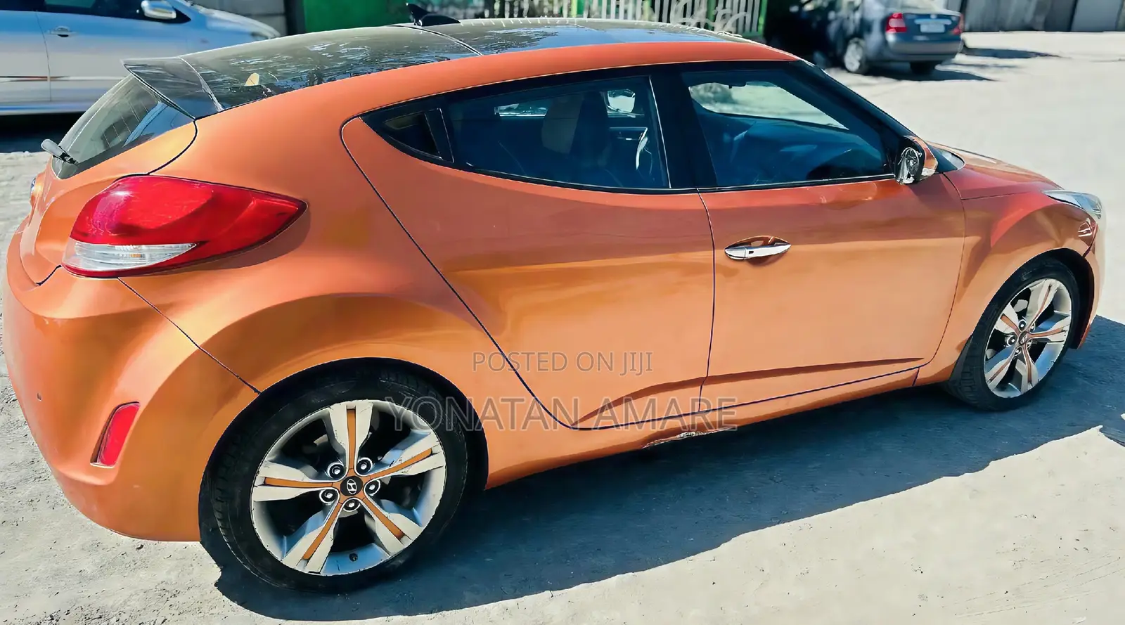 Hyundai Veloster Automatic 2012 Orange