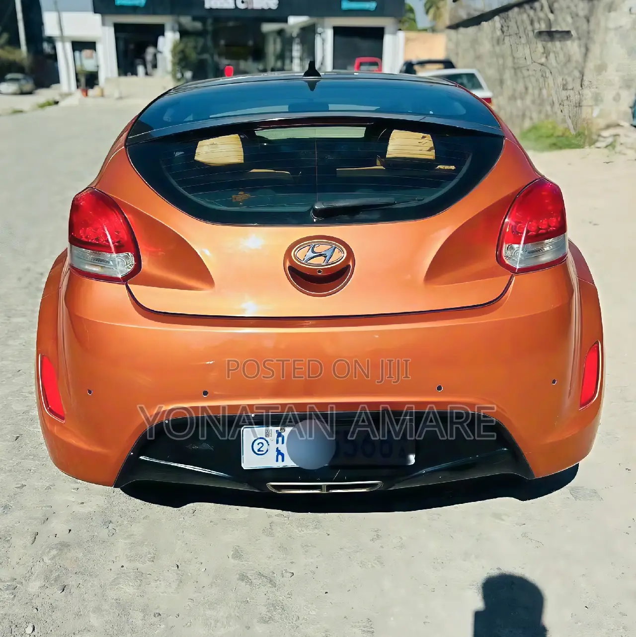 Hyundai Veloster Automatic 2012 Orange