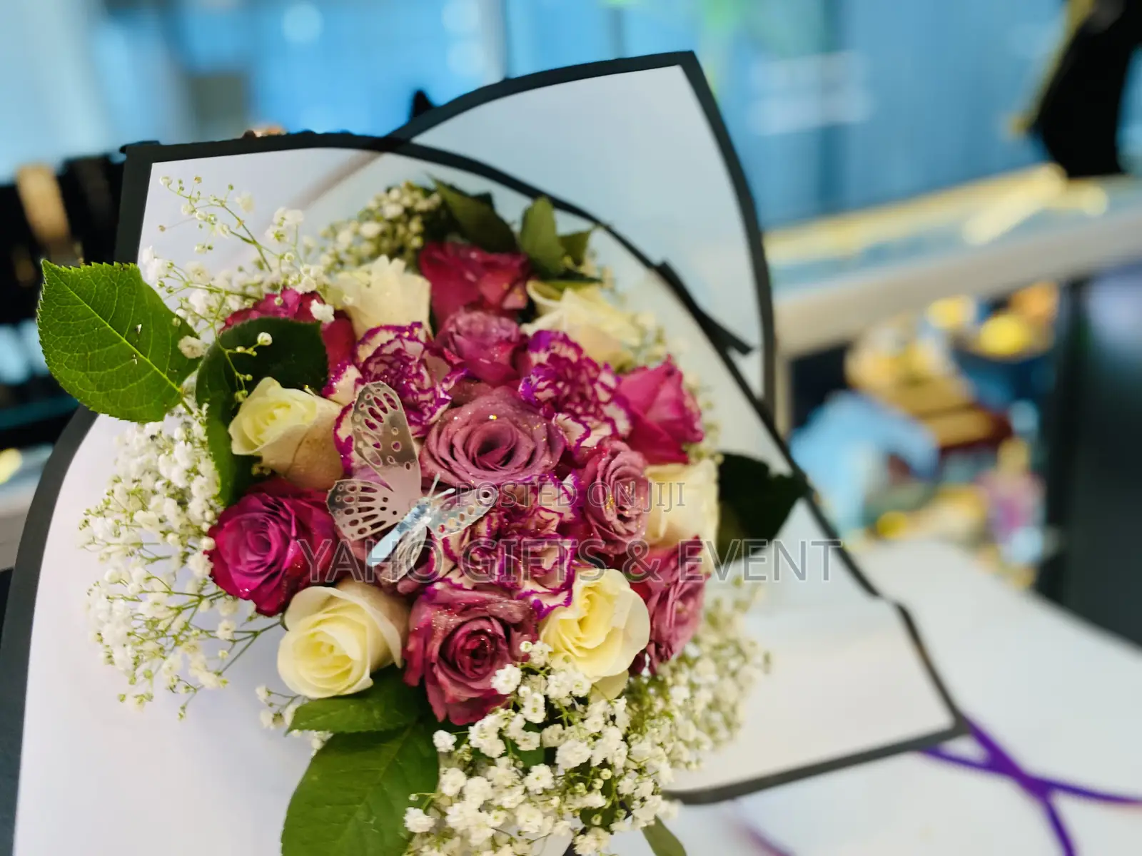 Purple Flower Gift Set