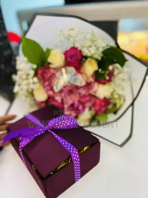 Purple Flower Gift Set