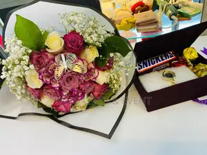 Purple Flower Gift Set