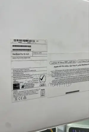 New Laptop Apple MacBook Pro 2021 M1 16GB Apple M1 Pro SSD 512GB