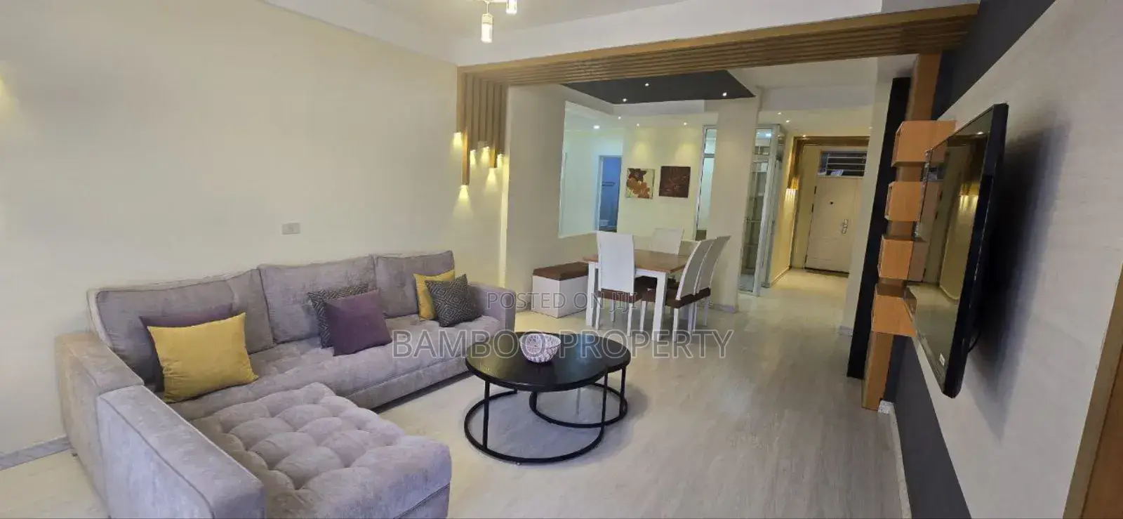 Furnished 3bdrm Apartment in Bole for rent