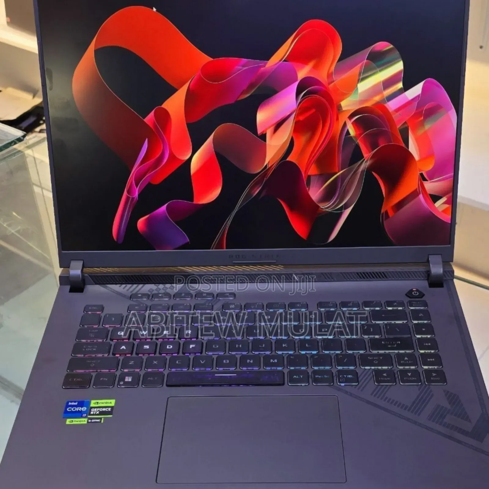 New Laptop Asus ROG Strix G15 16GB Intel Core I7 SSD 1T