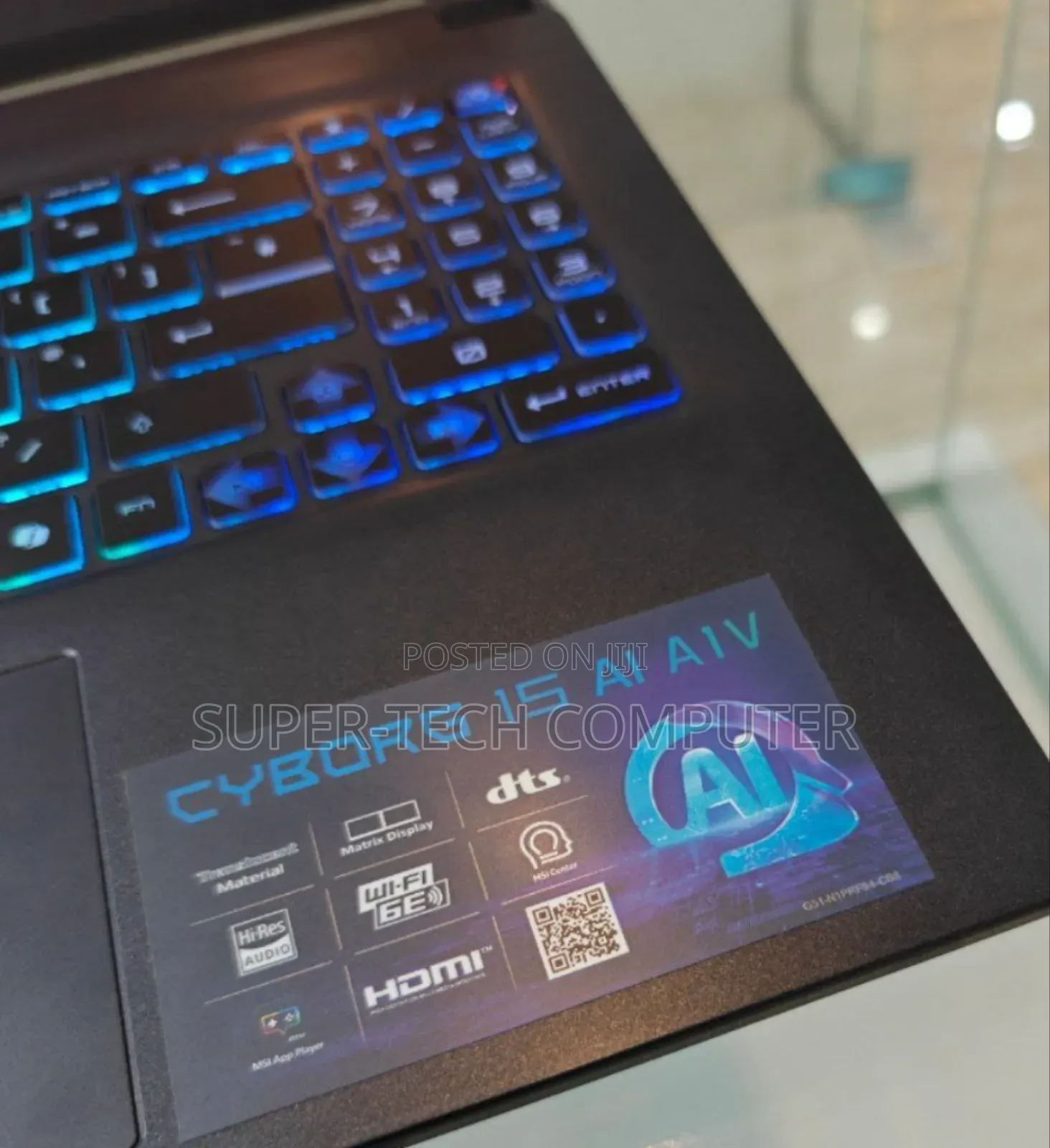 New Laptop MSI Cyborg 15 16GB Intel Core Ultra 7 SSD 1T