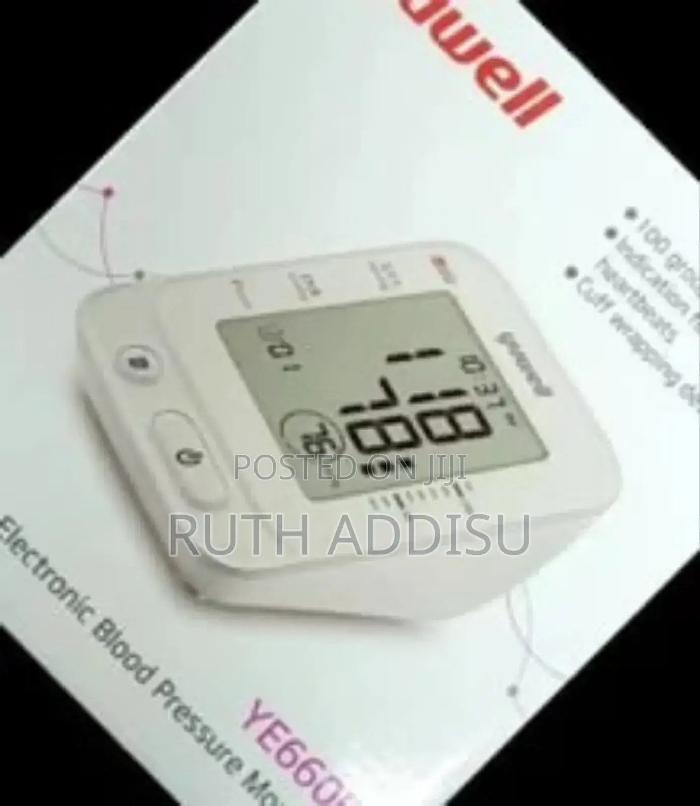 Blood Pressuer Monitor4፯digital Blood Rechargable Bp Monitor
