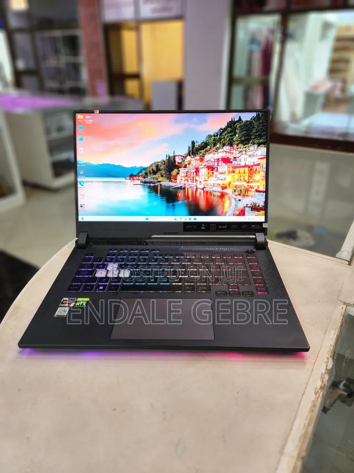 New Laptop Asus ROG Strix G15 16GB AMD Ryzen 9 SSD 512GB