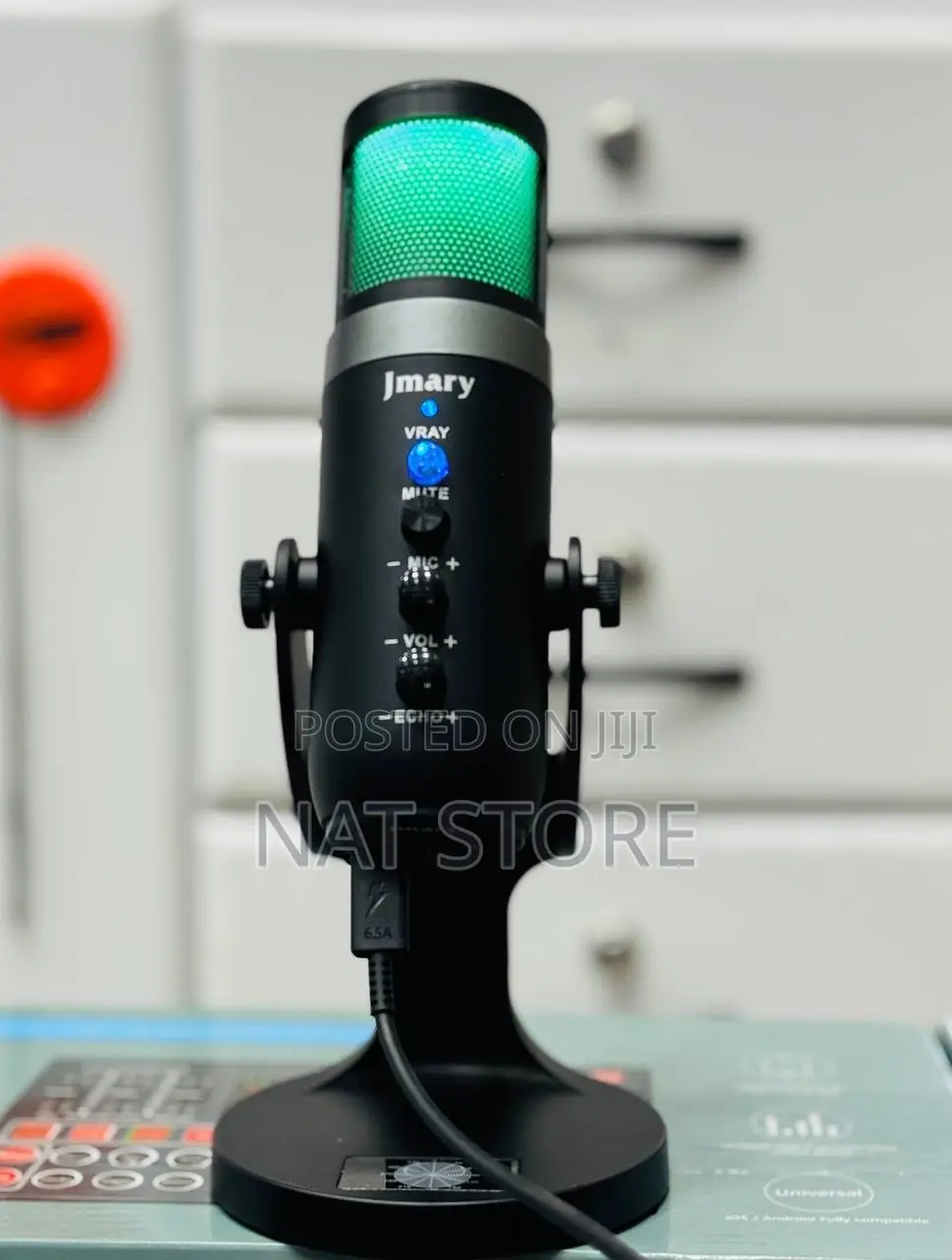 Jmary RGB Pw9 Microphone