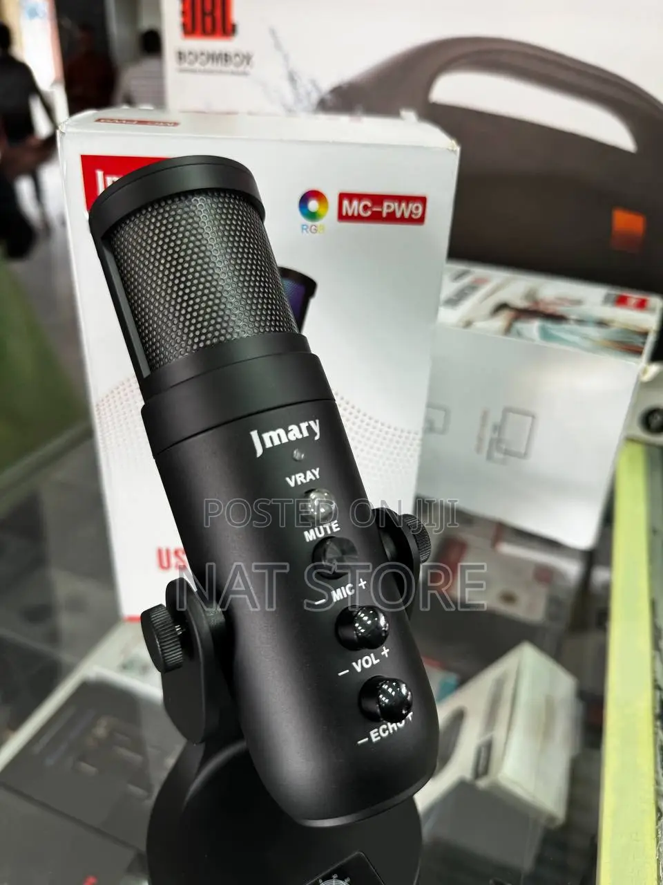 Jmary RGB Pw9 Microphone