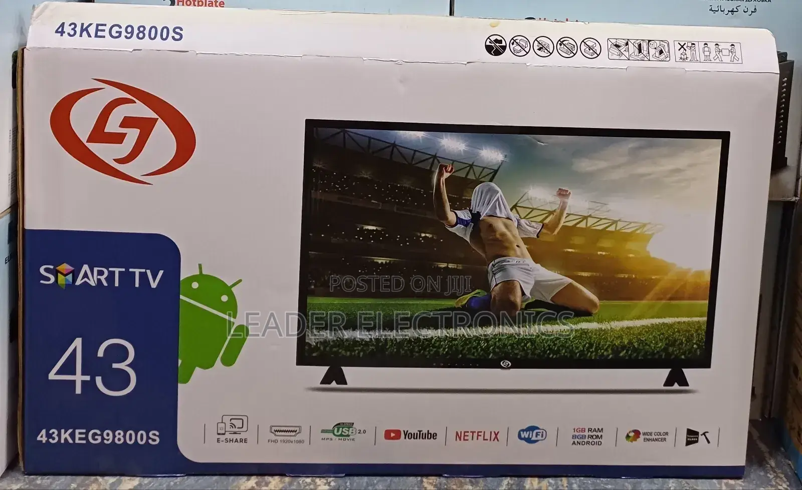 Lj Tv 43" Smart Android Tv