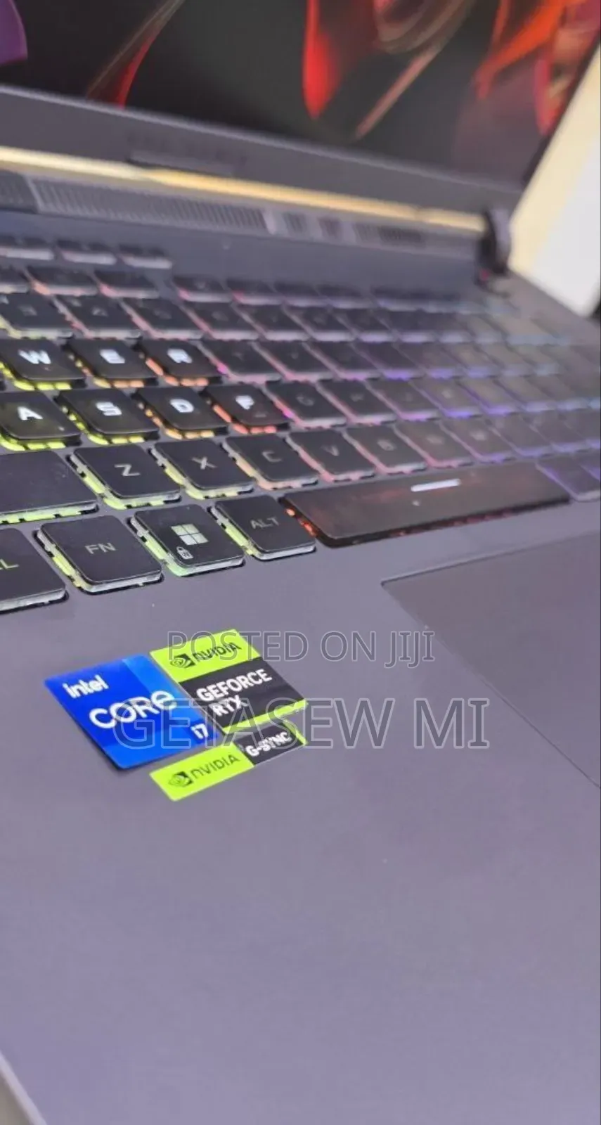 New Laptop Asus ROG Strix G16 G614 16GB Intel Core I7 SSD 1T