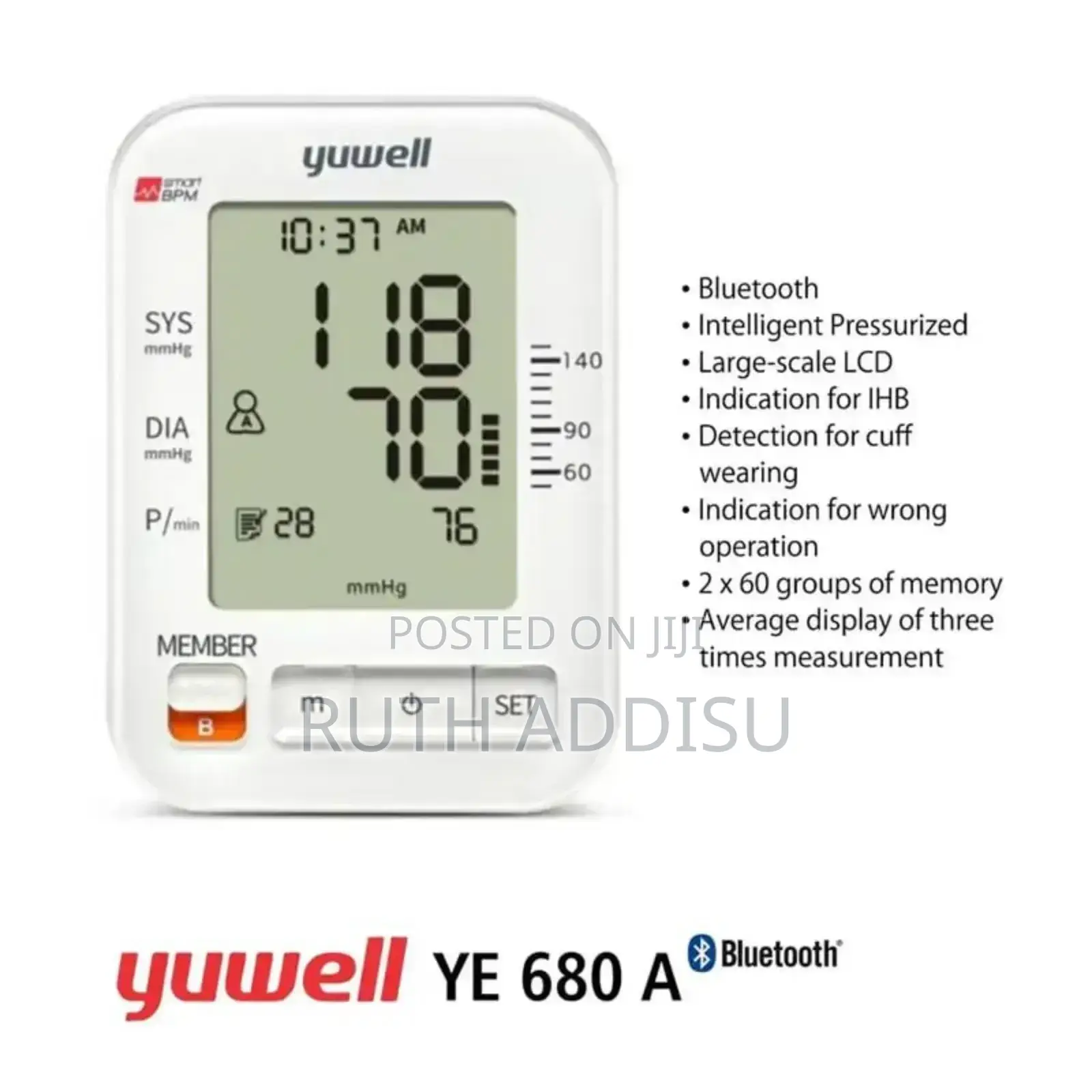 Blood Pressure Monitor2፰digital Bp Blood Pressuer Monitor