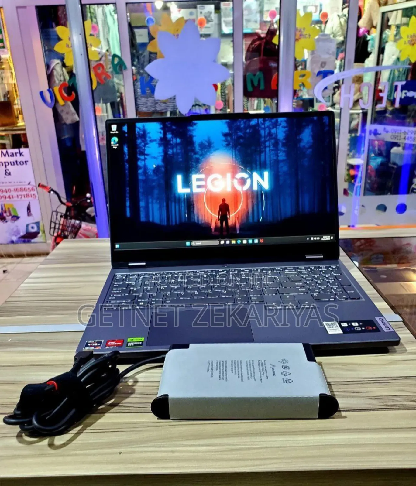 New Laptop Lenovo Legion 5 16GB AMD Ryzen 5 SSD 512GB