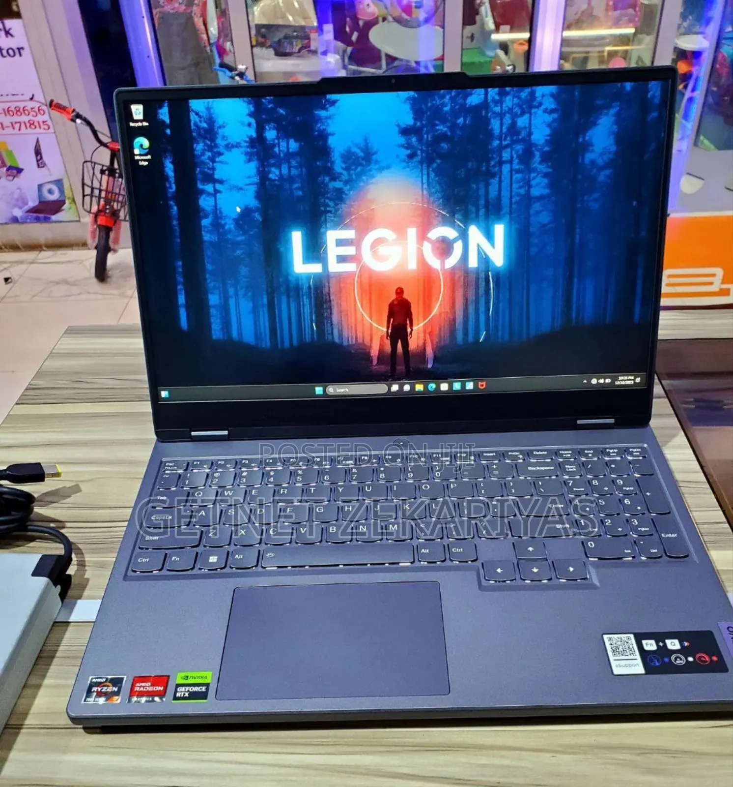 New Laptop Lenovo Legion 5 16GB AMD Ryzen 5 SSD 512GB