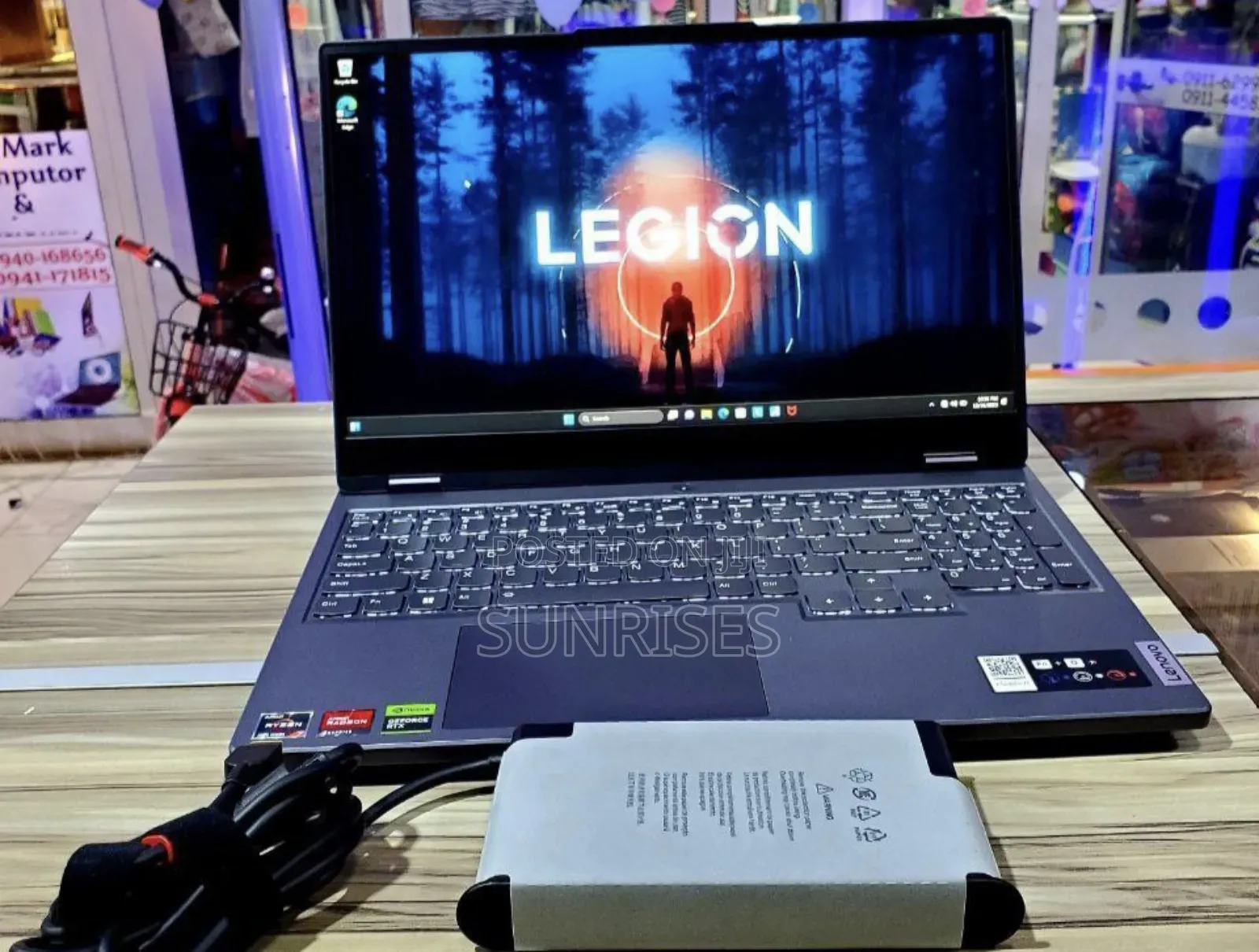 New Laptop Lenovo Legion 5 16GB AMD Ryzen 7 SSD 1T
