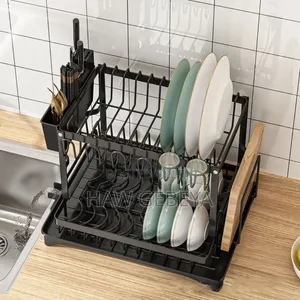Photo - Dish Drainer Storage Rack