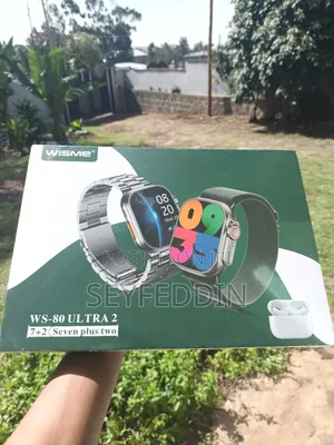 Wisme Ws-80 Ultra 2 (7 Strap Watch)