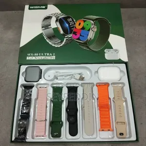 Wisme Ws-80 Ultra 2 (7 Strap Watch)