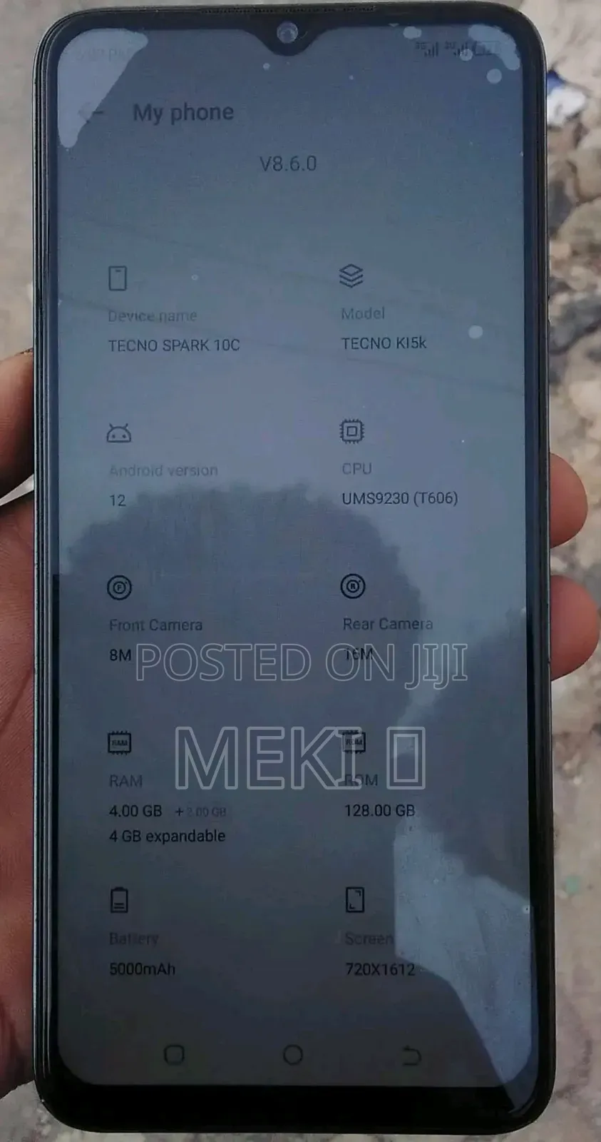 Tecno Spark 10C 128 GB Blue