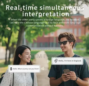 Ai Intelligent Wireless Bluetooth Glasses With Microphone