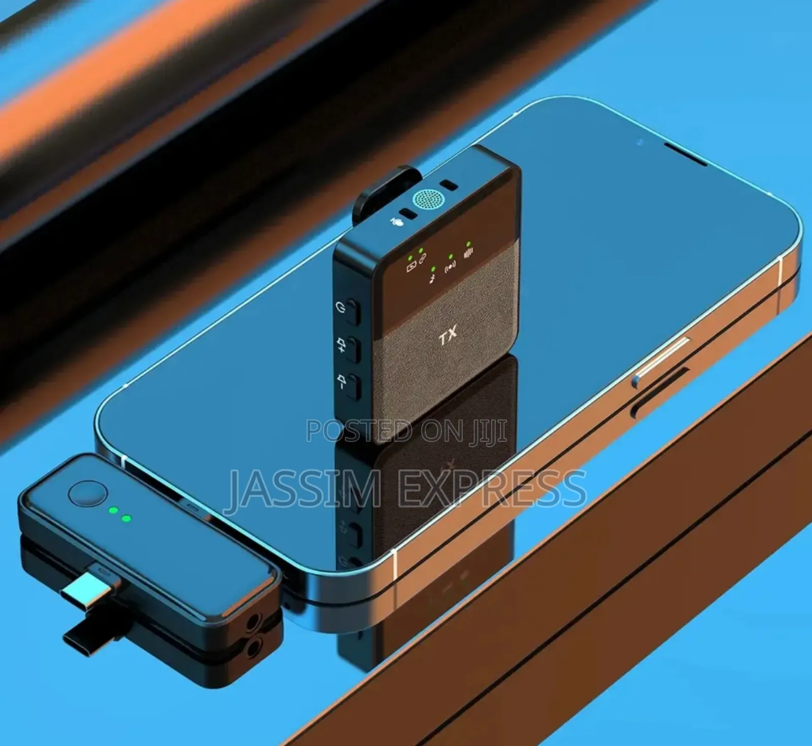 Wireless Lavalier Microphon Audio Video Recording for Camera