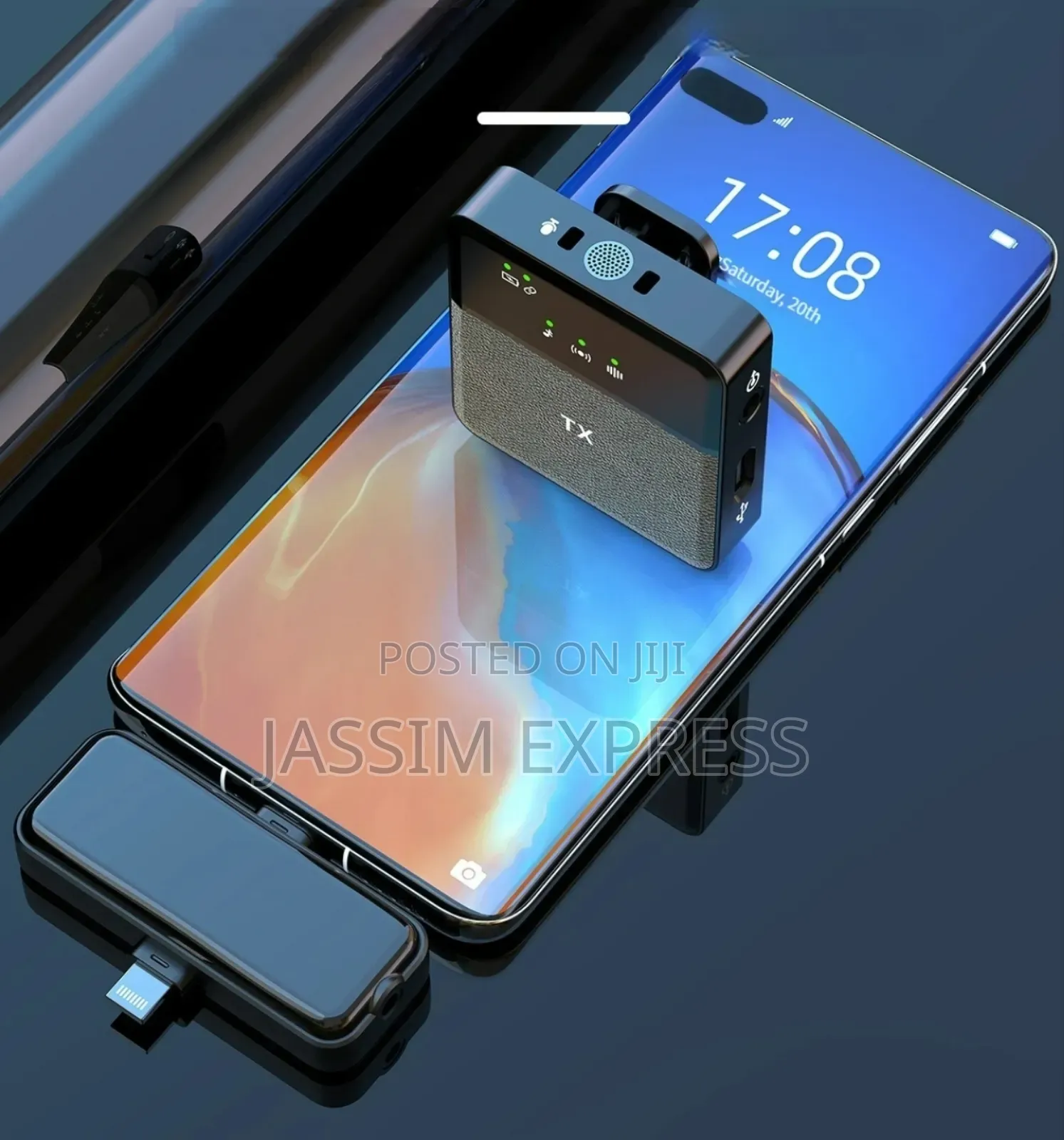 One Drag Two Wireless Live Streaming Collar Clip Microphone