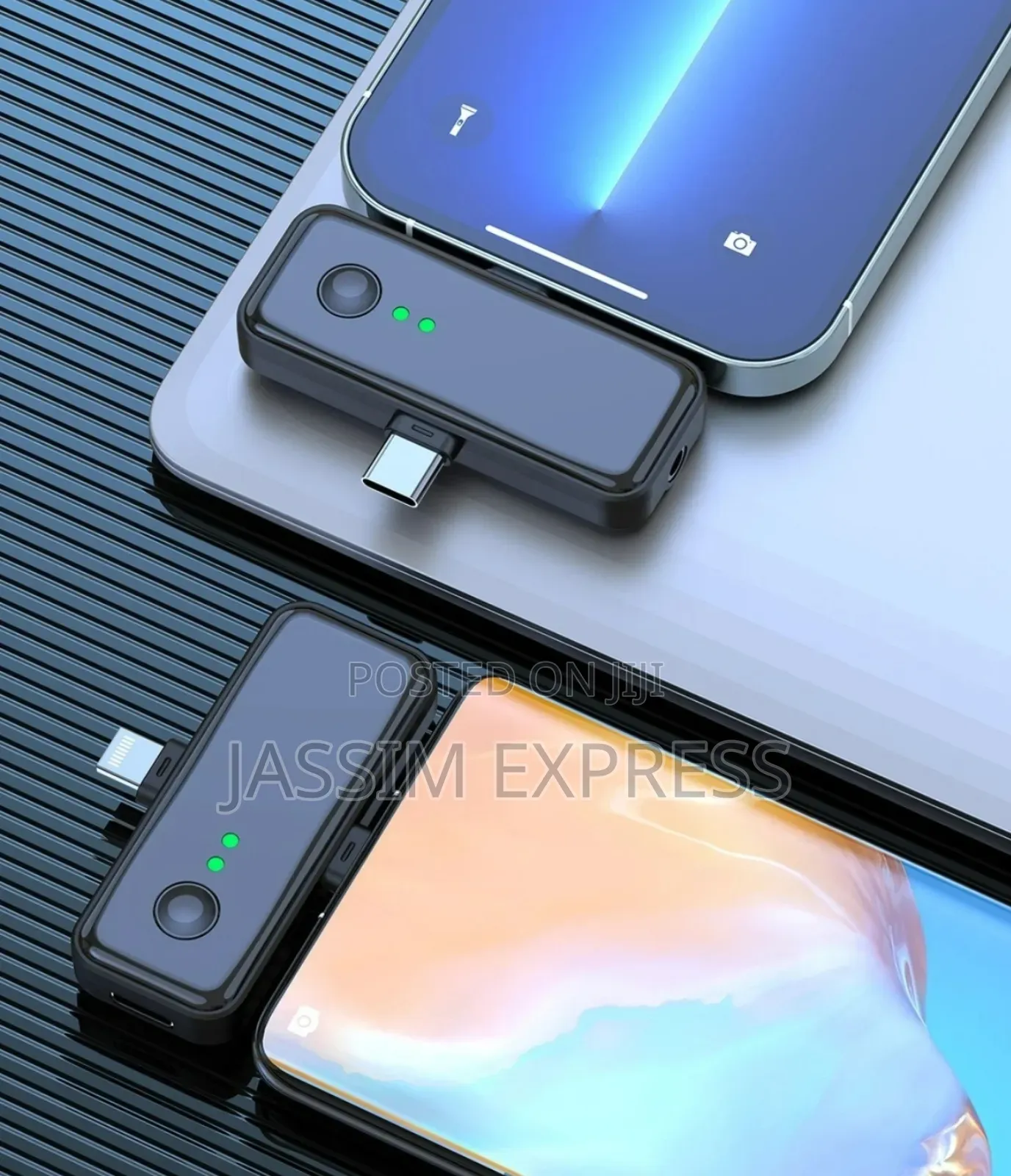 One Drag Two Wireless Live Streaming Collar Clip Microphone