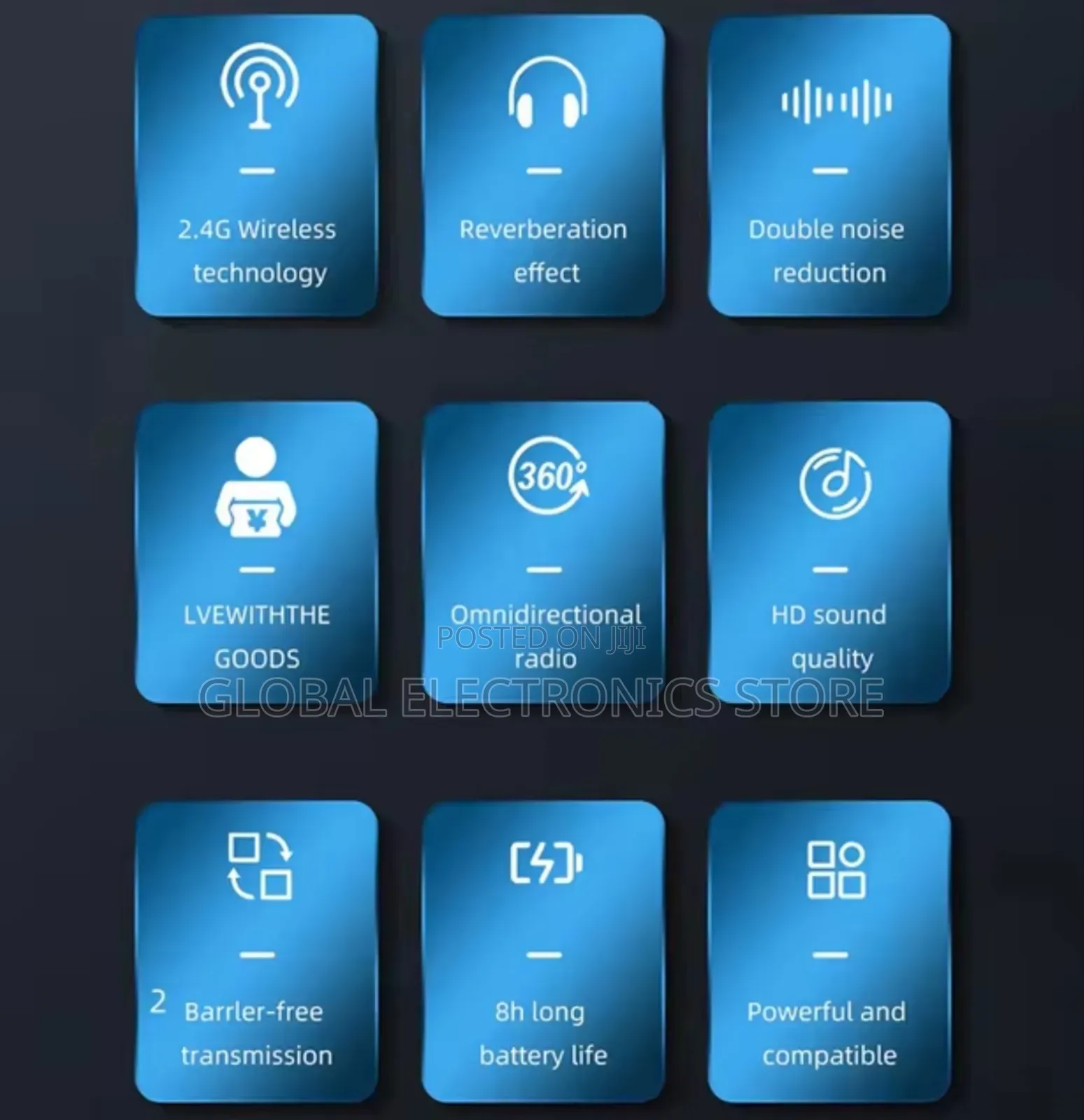 Smart Noise Reduction Clip on Microphone for Phone Camera