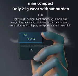 Smart Noise Reduction Clip on Microphone for Phone Camera