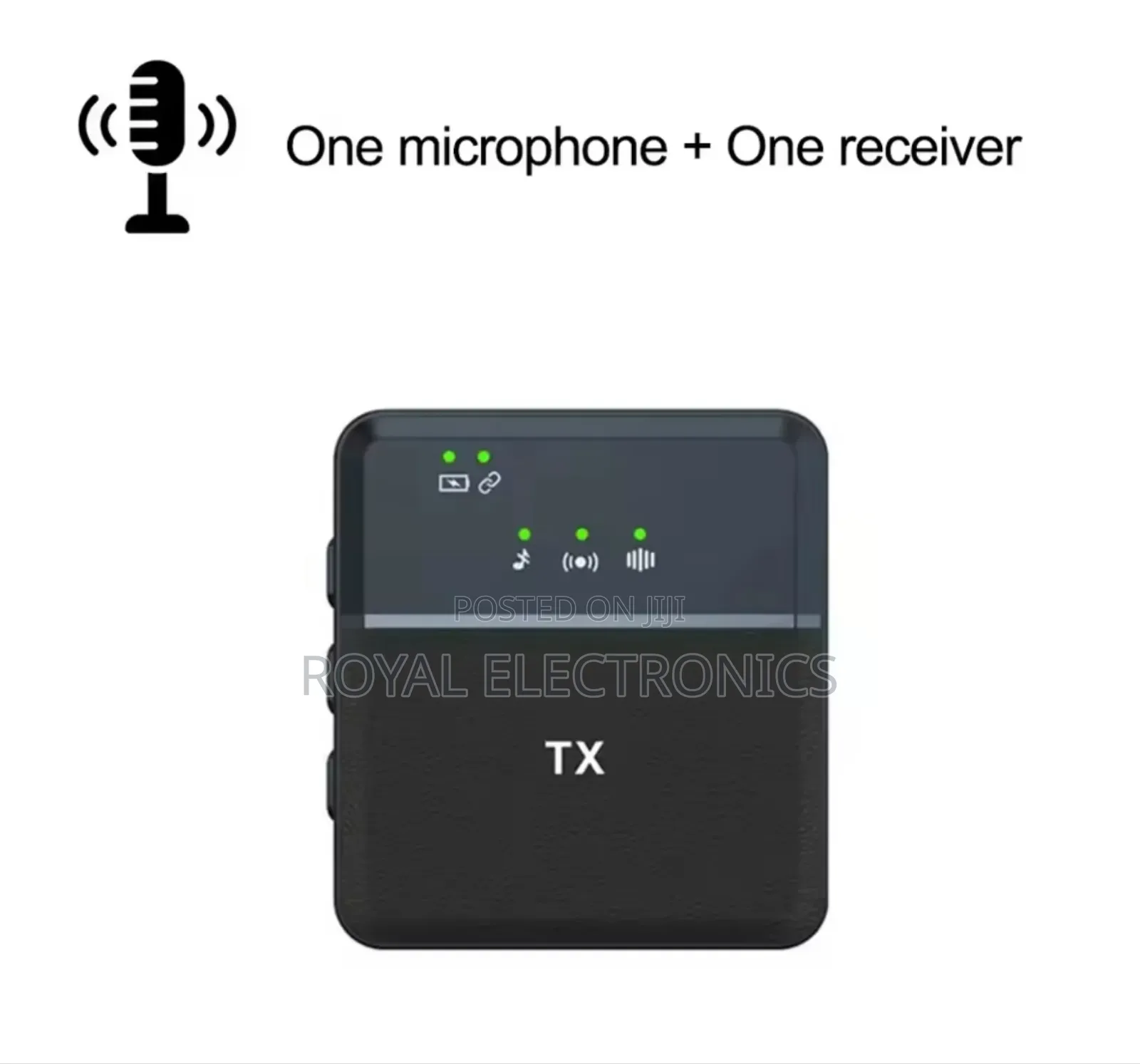 Mini Dual Wireless Lavalier Microphone for Phone Camera