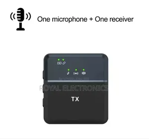 Mini Dual Wireless Lavalier Microphone for Phone Camera