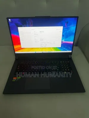 New Laptop Asus ROG Strix G17 32GB AMD Ryzen 9 SSD 1T