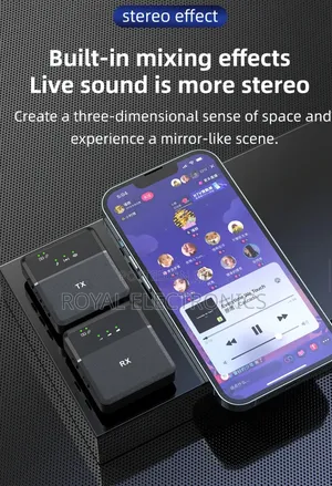 DSP Intelligent Noise Reduction Dual Collar Microphone