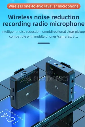 DSP Intelligent Noise Reduction Dual Collar Microphone