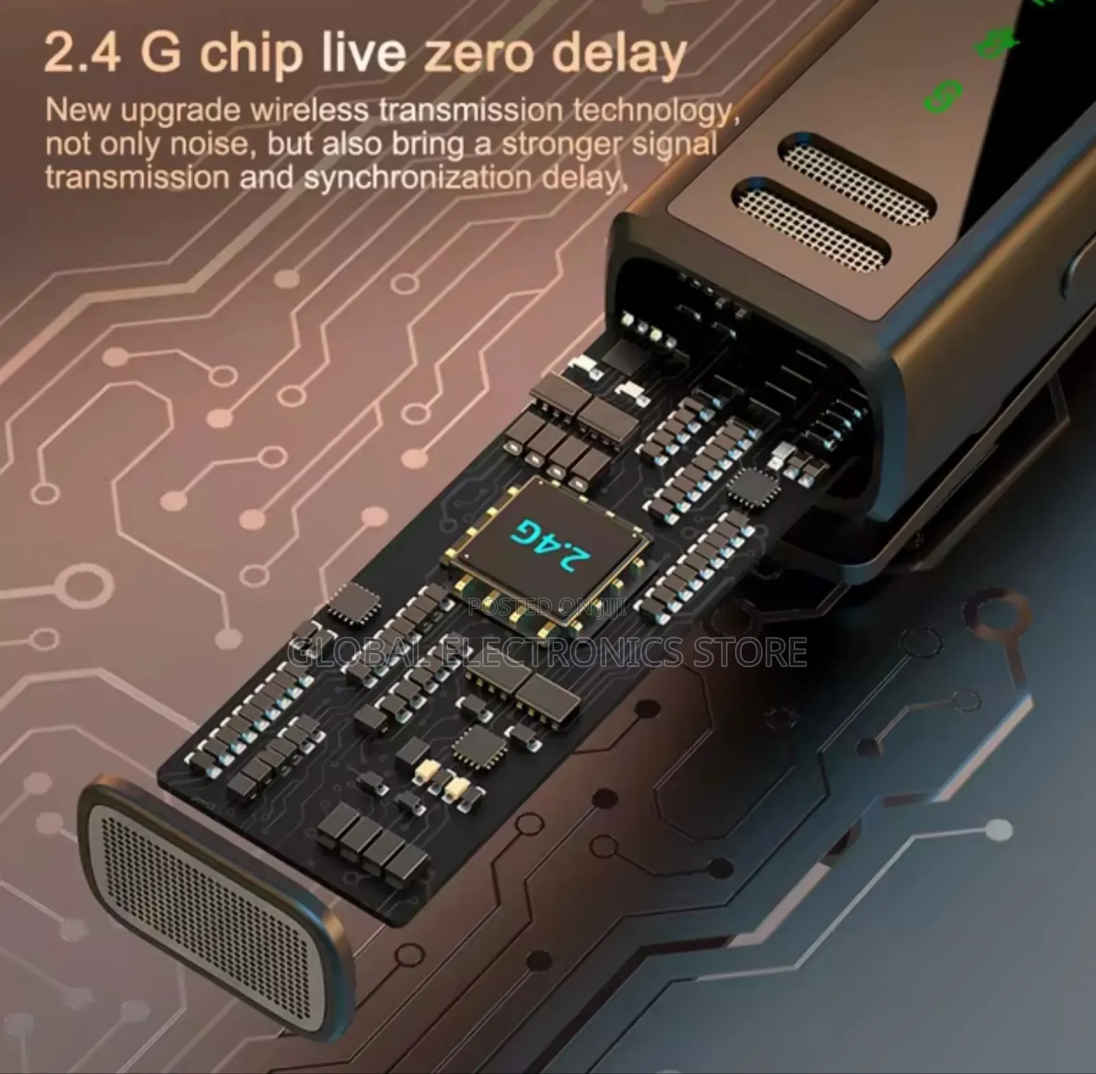 Smart Noise / Super Clear Radio Dual Microphone