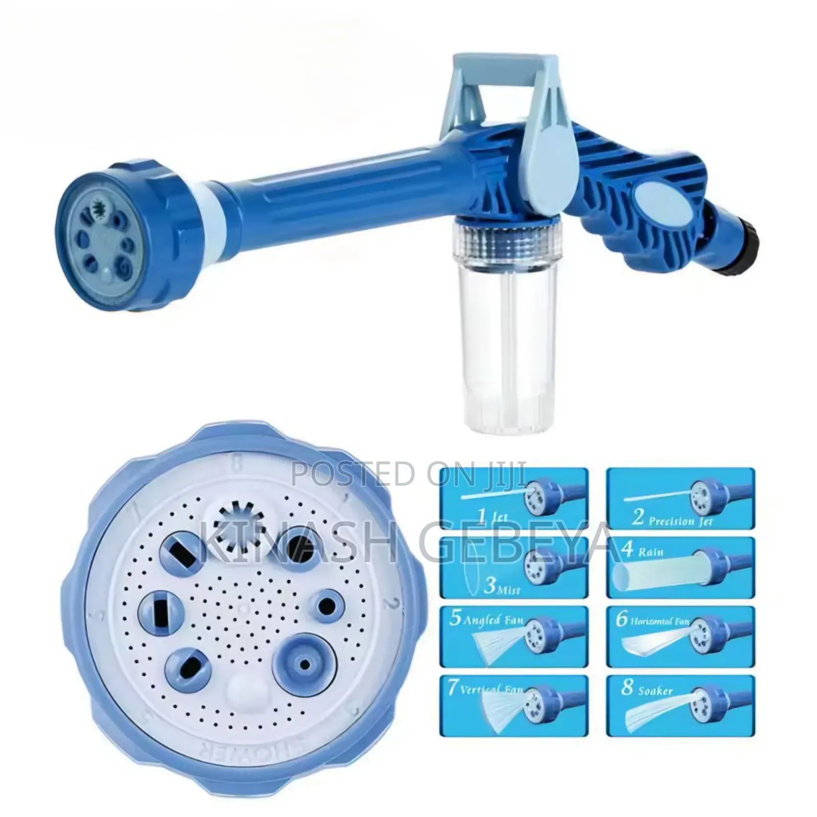 8in1 Ez Jet High Power Water Cannon