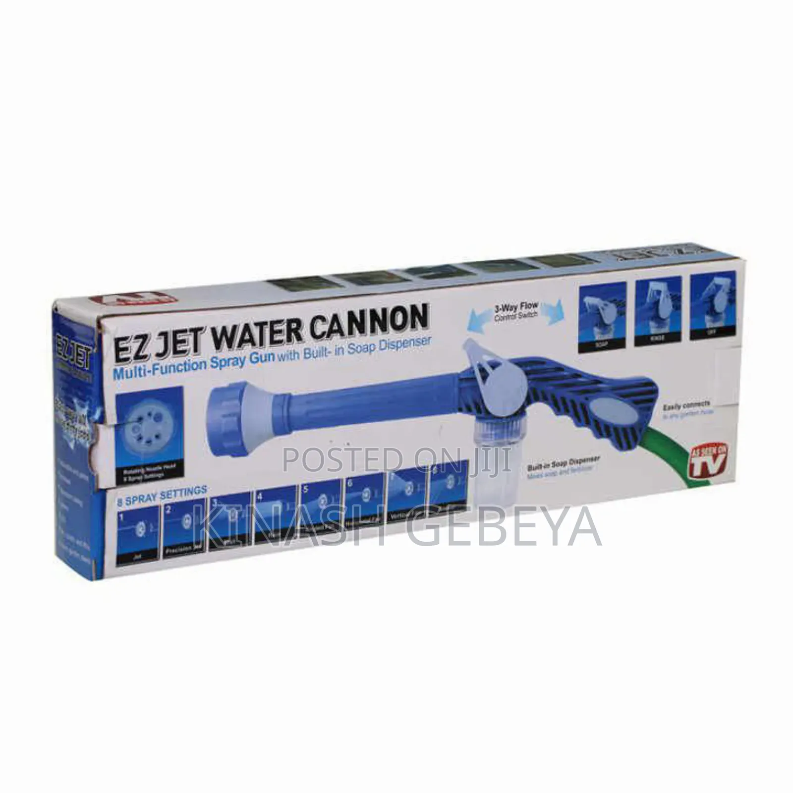 8in1 Ez Jet High Power Water Cannon