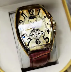 Sewore Leather Strap High Quality Watch