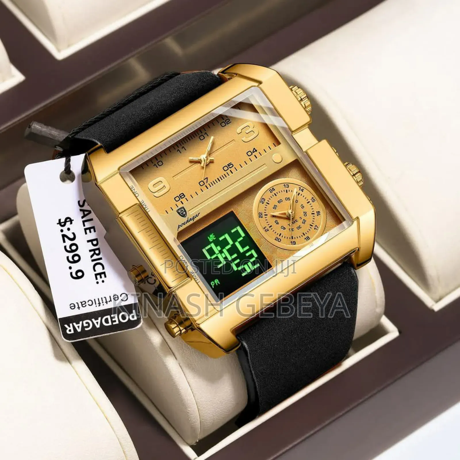 Poedagar Square High Quality Watch