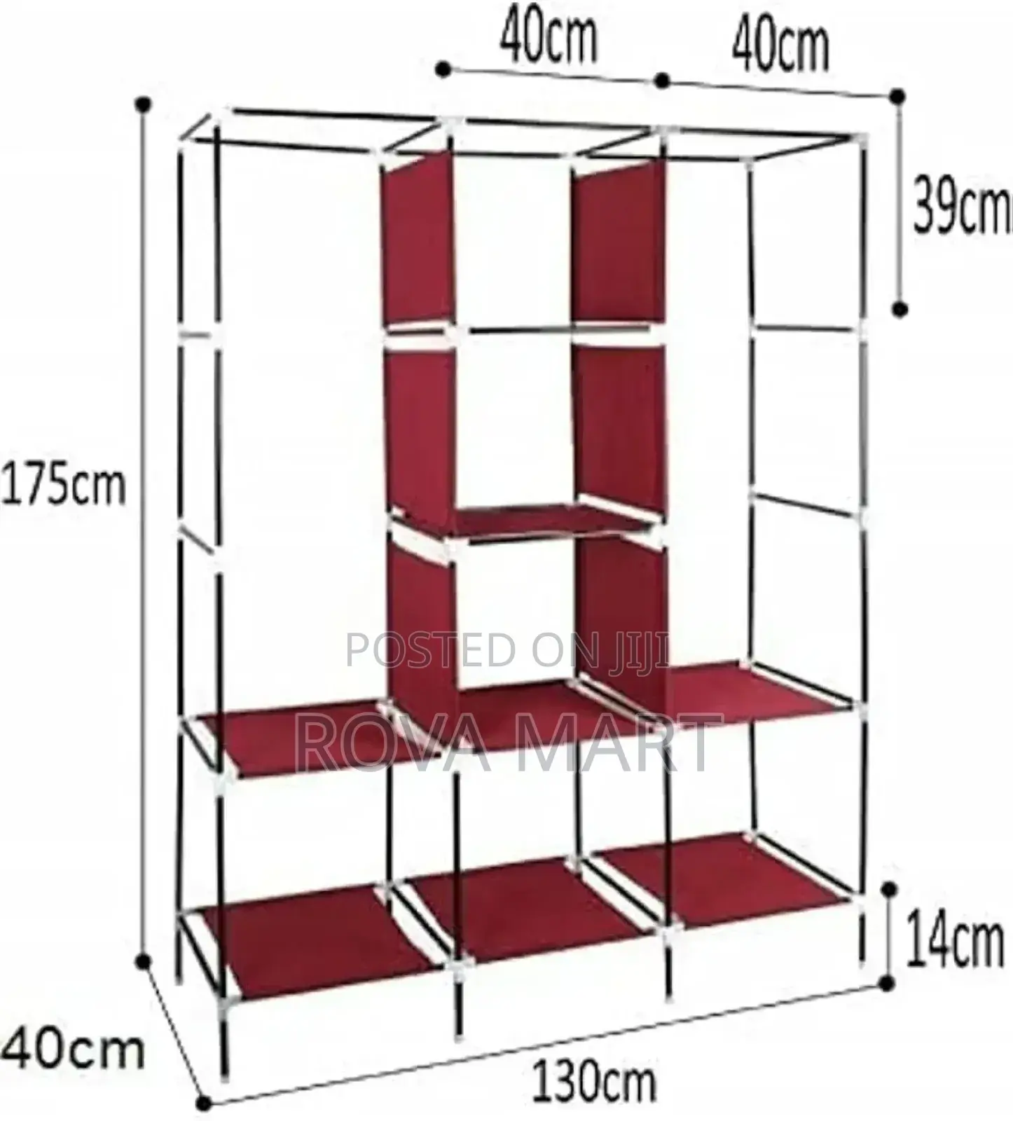 Simple Wardrobe ዘመናዊ የልብስ ማስቀመጫ ቁምሳጥን