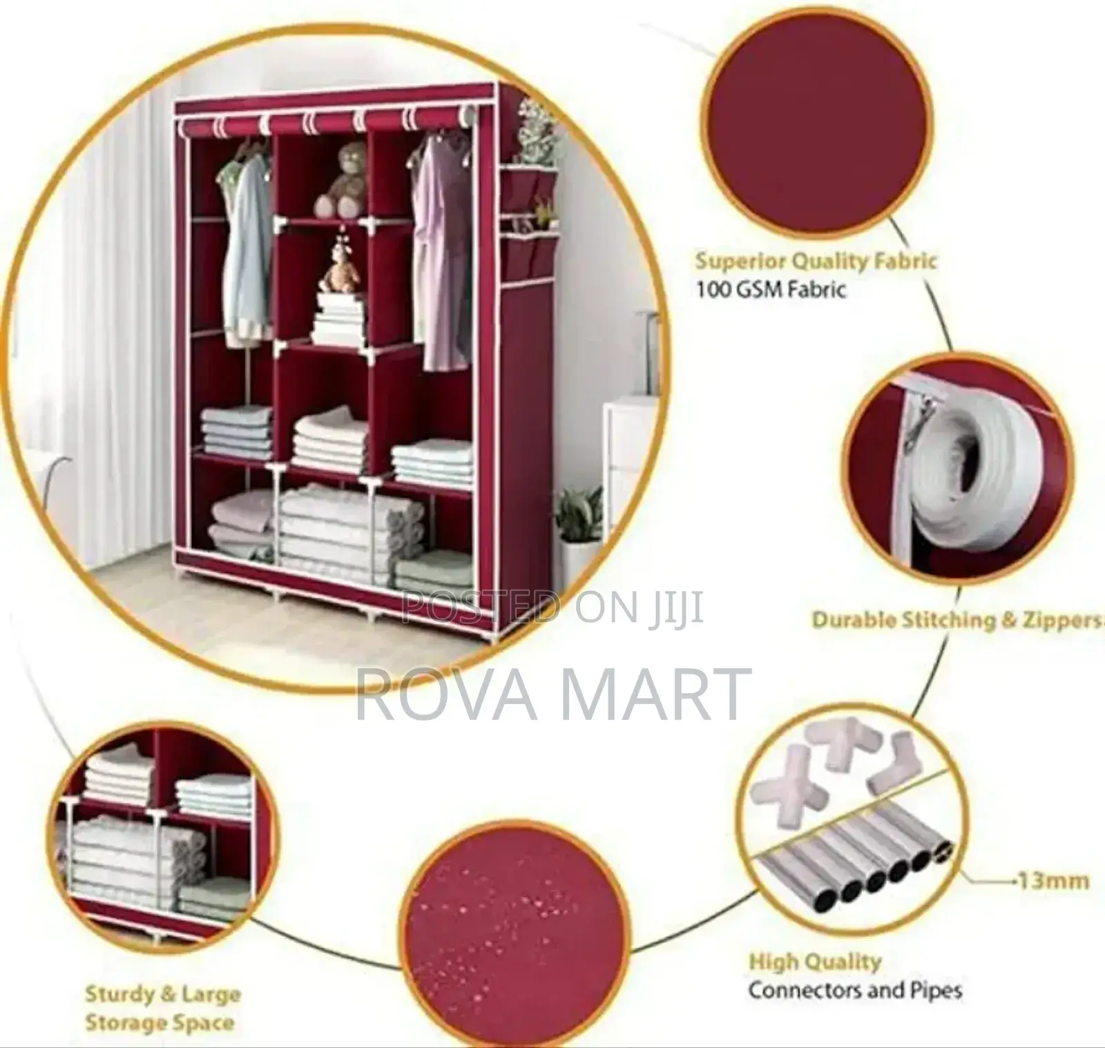 Simple Wardrobe ዘመናዊ የልብስ ማስቀመጫ ቁምሳጥን