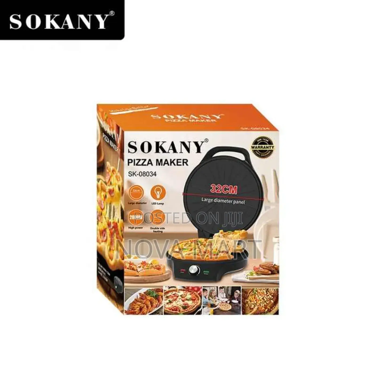 Sokany Pizza Maker Sk- 08034