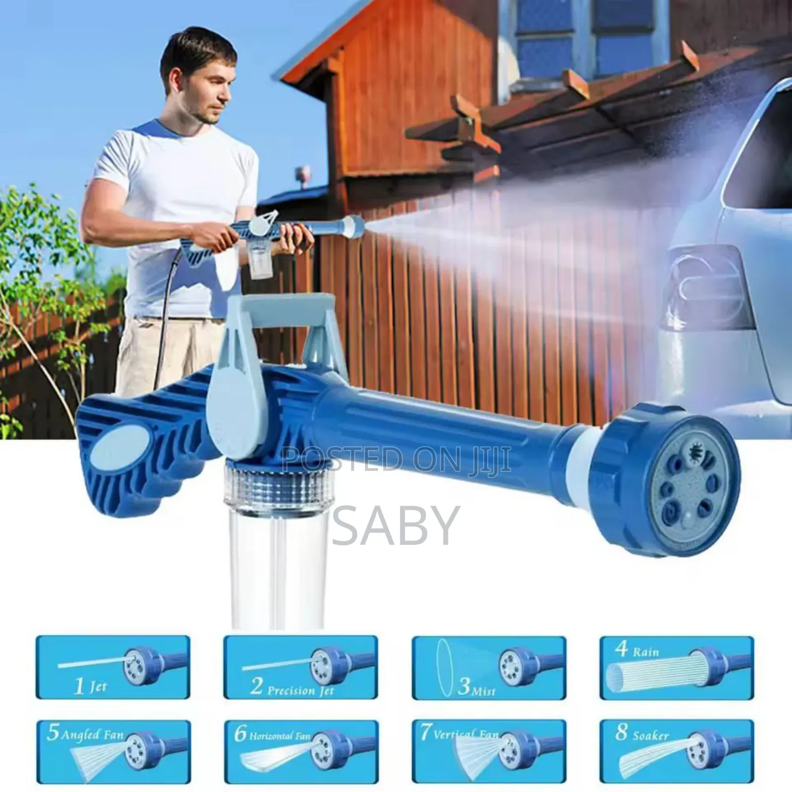8in1 Ez Jet Water Cannon