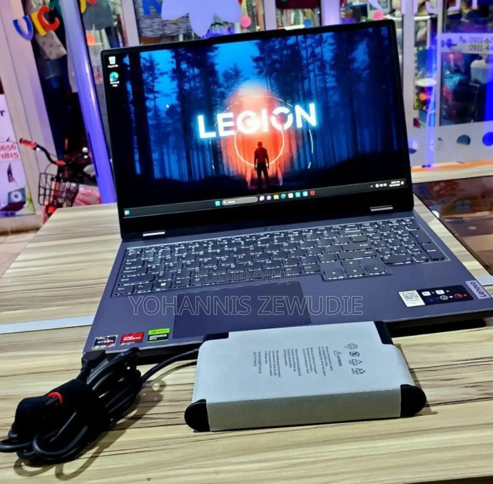 New Laptop Lenovo Legion 5 16GB AMD Ryzen 7 SSD 1T