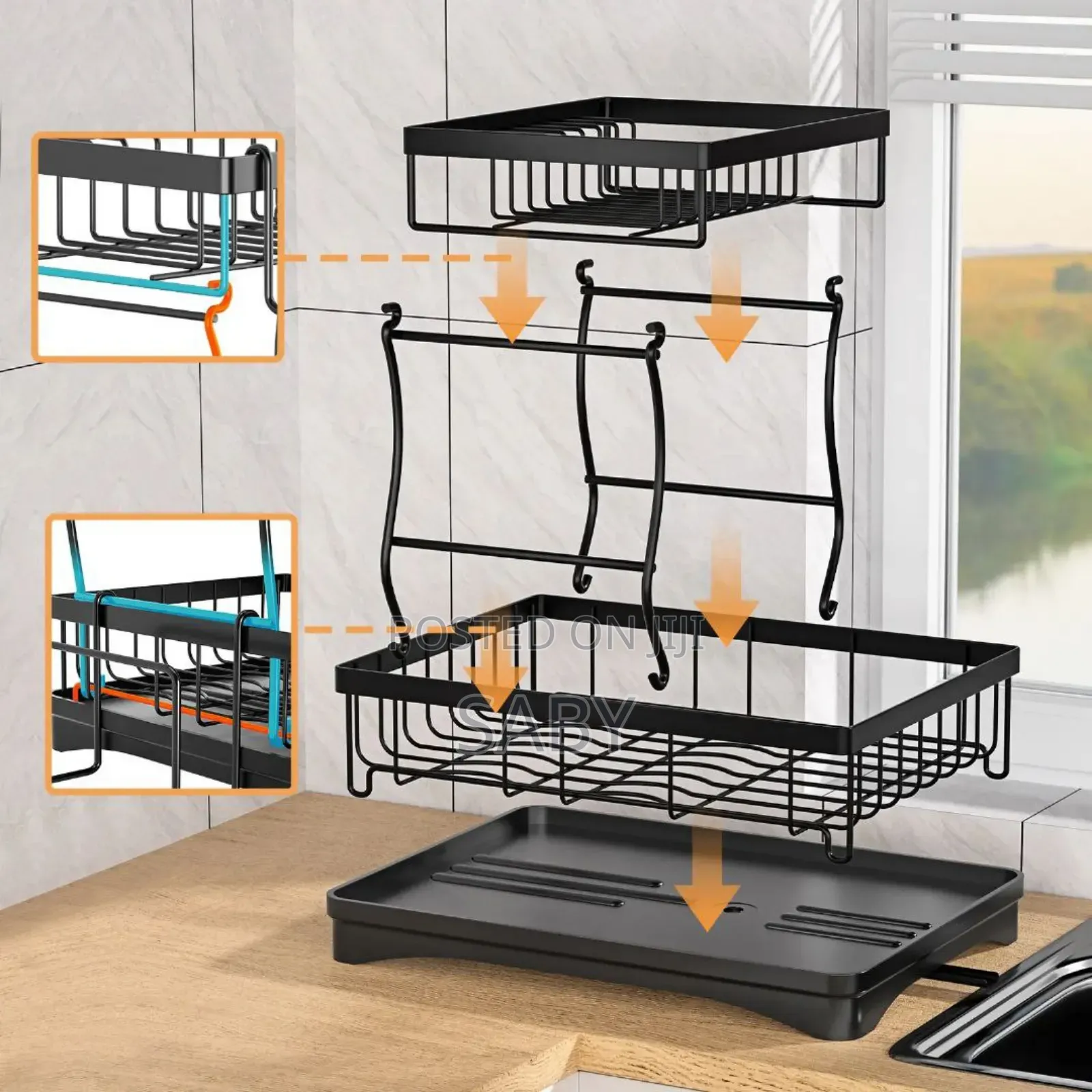 Dish Drainer Storage Rack