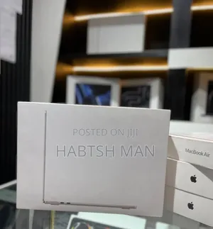 New Laptop Apple MacBook Air 2024 M3 13-Inch 8GB Apple M4 SSD 256GB