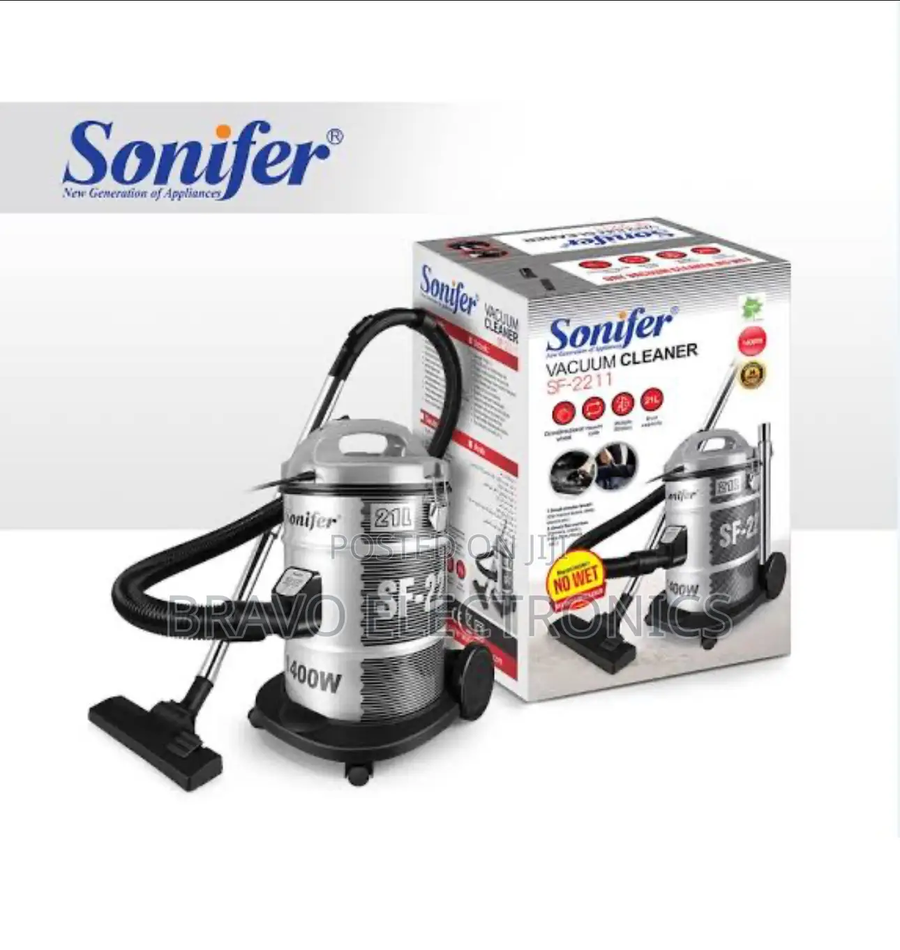 Sonifer Vacuum Cleaner 21litter