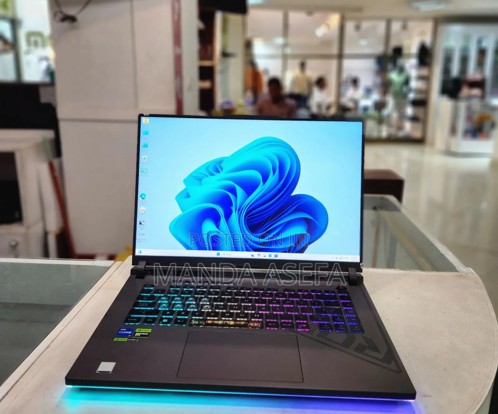 New Laptop Asus ROG Strix G16 G614 16GB Intel Core I7 SSD 1T