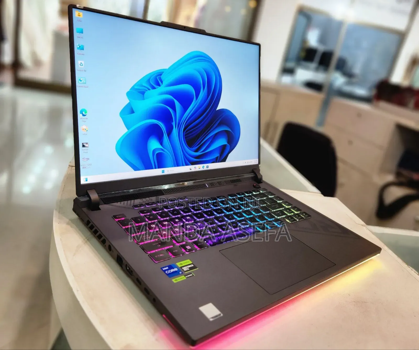 New Laptop Asus ROG Strix G16 G614 16GB Intel Core I7 SSD 1T
